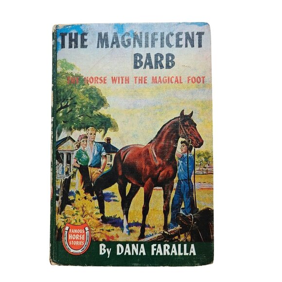 Vintage Horse Book The Magnificent Barb By Dana Faralla Hardcover 1947 - Picture 1 of 8
